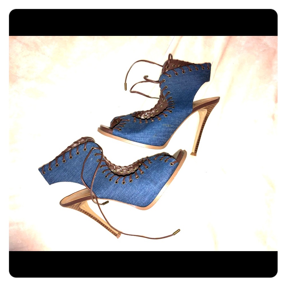 Nine West Denim Heels